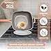 Nonstick Ceramic Saute Pan with Steamer, Non Toxic Deep Frying Skillet with Spatula, PFOA,PFOS,Lead & Cadmium Free,Dishwasher Safe,4 Qt,11-inch, Terracotta,All in One Pan,ceramic cookware with lid