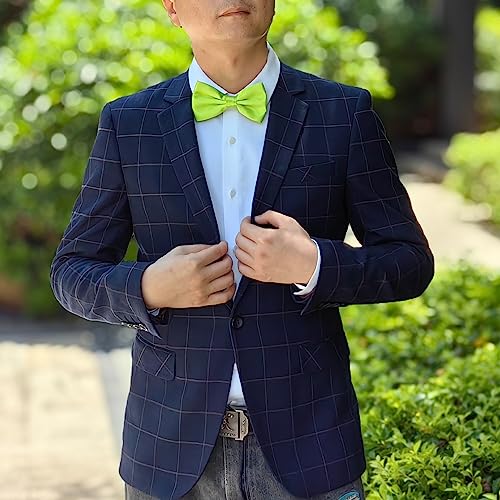 Image of Bow Tie for Men & Boys, Pre-Tied Bowtie Adjustable 9-18in, for Formal Tuxedo, Prom Party, Wedding