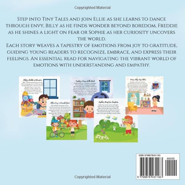 Tiny Tales for Tremendous Emotions; Feel, Understand and Grow: Childrens Book About Feelings, Understanding Emotions, Managing Fear, Handling Anger or ... and Mental Development in Early Childhood - Image 2