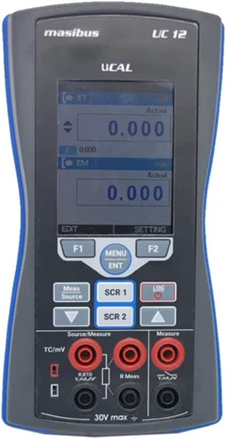 Universal Calibrator(mA/V/mV/mA(2W)/ Resistance/RTD/TC/Frequency/Pulse) for Laboratory, Site calibration, Drift test of Transmitters and Transducers | Model : Masibus UC12