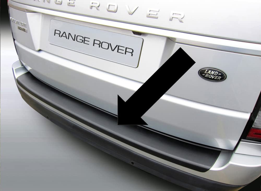 Original RGM ladekant Protección Negro para Land Rover Range Rover IV (LG) Equipamiento línea Vogue a Partir de año 08.2012 de rbp892