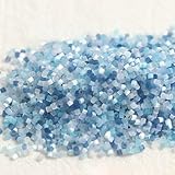 Cuentas de arroz B brillante de 1,6 mm con diseño de ojo de gato cepillado antiguo, hechas a mano, para pulseras y collares, material de bordado francés - Azul marino profundo - 1,6 mm, 10 g, 1800 u