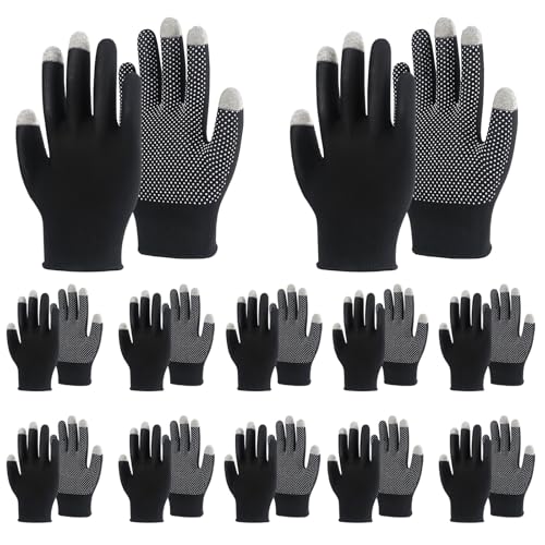 SXYAO 12pcs Verão Respirável Luvas de Jardinagem para Telefones Celulares Tela Sensível ao Toque Mon