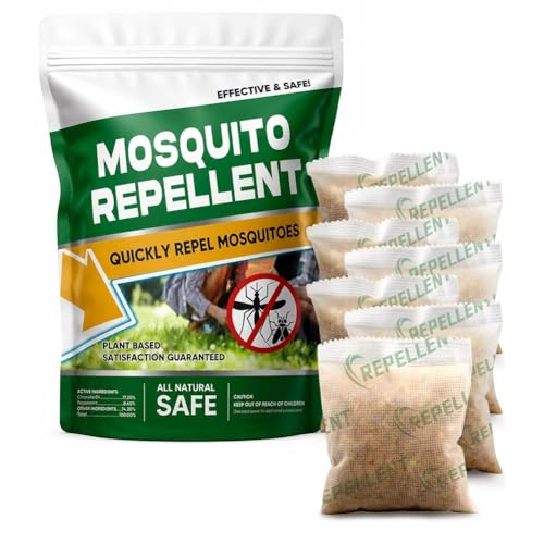 CuuFceEo Mosquito Repellent Outdoor Patio Mosquito Repellent Indoor Keep Mosquitoes Away Mosquito Repellents for Room Safe for Kids & Pets 3 Months Protection Covers 120 Sq Ft 7 Packs