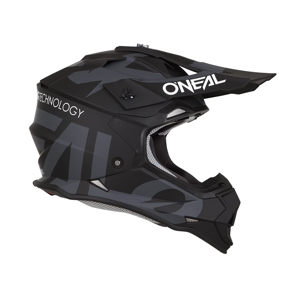 O'Neal 2 Series Adult Helmet Slick Black/Gray