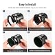 NEEWER Magnetisch Step Up Filter Ring Adapter Kit: 58-82, 62-82, 67-82, 72-82, 77-82 Objektivfilteradapter, Kompatibel mit K&F NEEWER Magnetic 82mm Filter auf 77mm/72mm67mm/62mm/58mm Kamera Objektiven