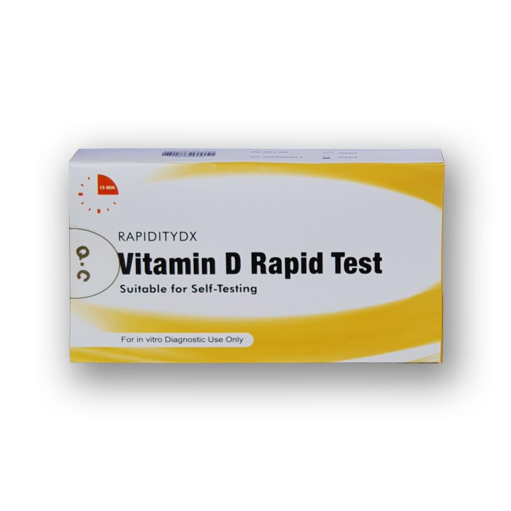Home Test Kit for Vitamin D, Over 90% Accuracy (1 Test Kit)
