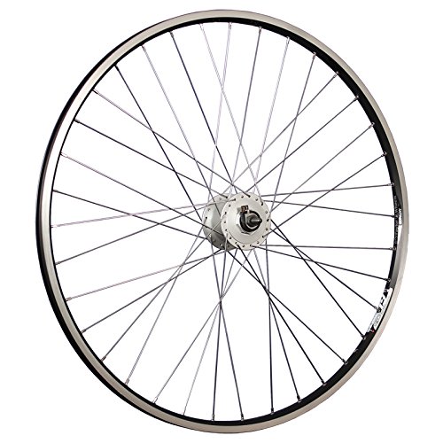 Taylor-Wheels 28 Pouces Roue Avant vélo ZAC19 moyeu Dynamo Argent/Noir