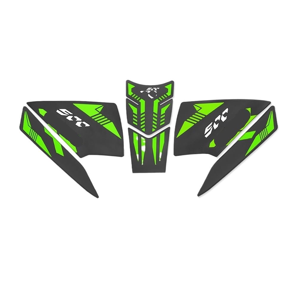 Autocollants protection réservoir moto ZXJC 500RR 2025 contre les glissements et rayures