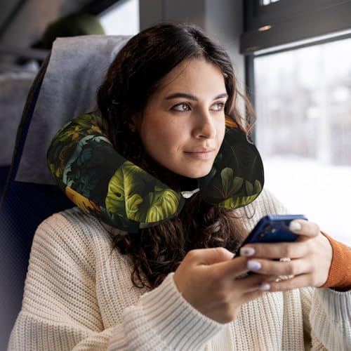Almohada de espuma viscoelástica para viaje U miniatura 5