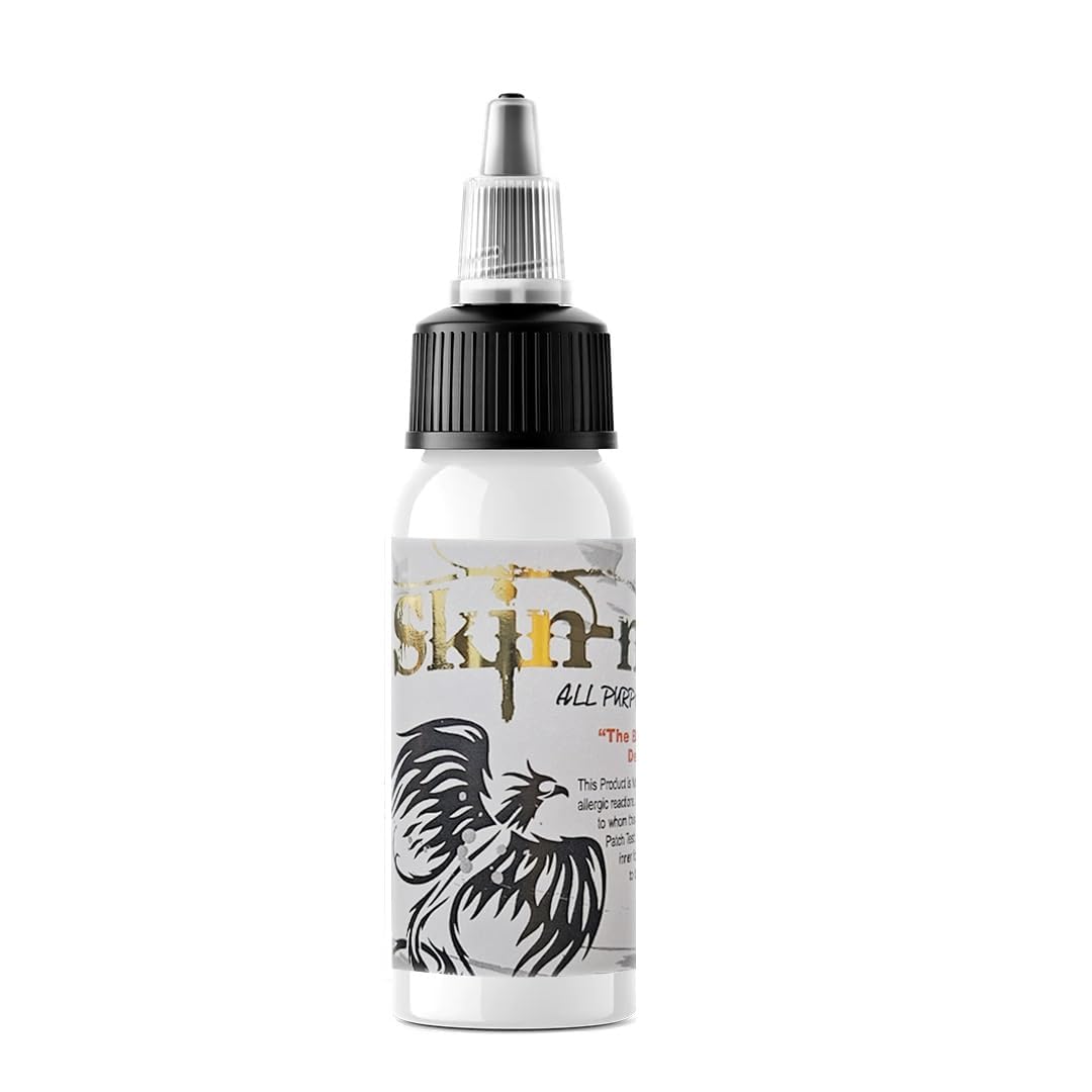tattoo gizmo Skin Ink All Purpose White Tattoo Ink 1oz Pigment by Tattoo Gizmo-30ml-picture-21