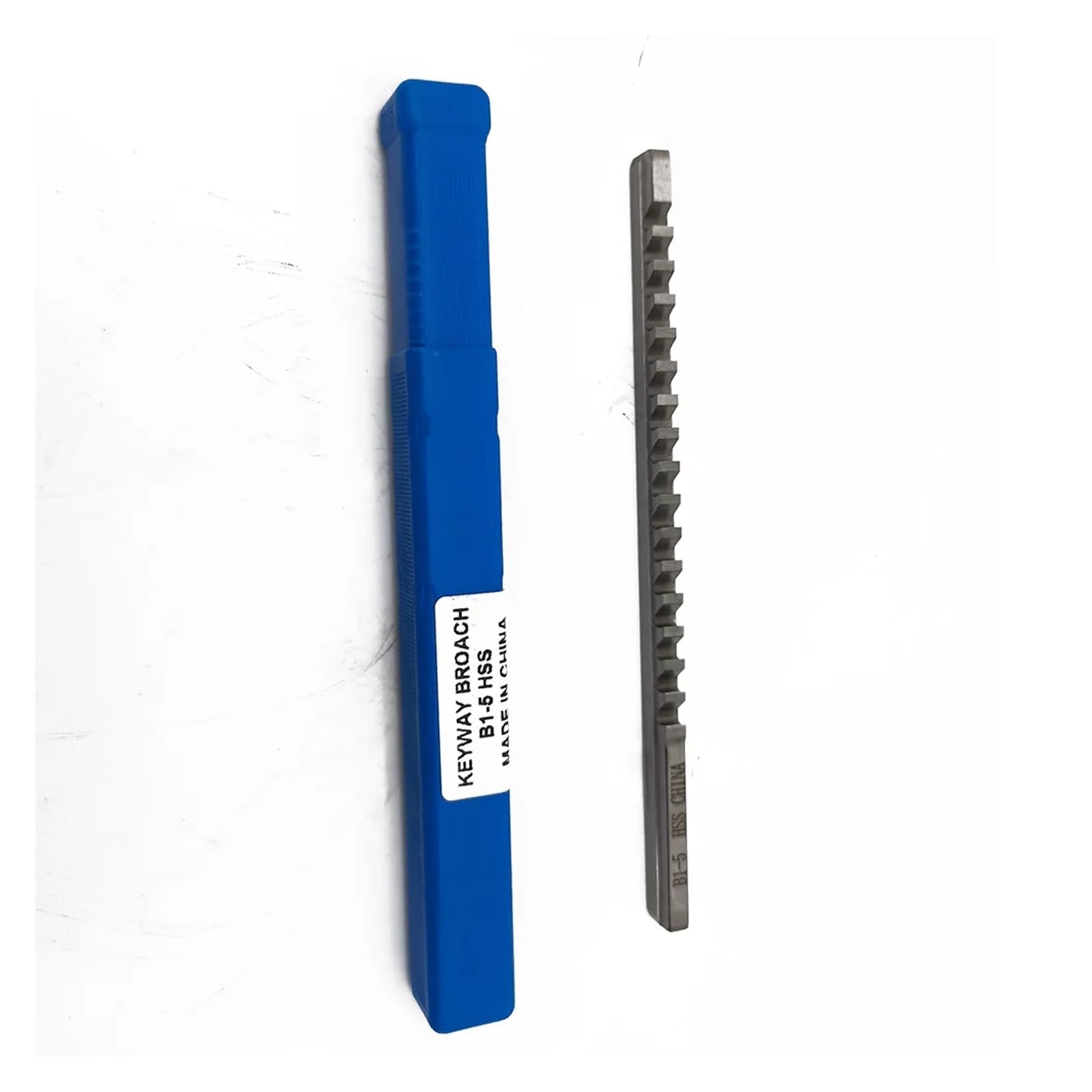 Broca de chavetero de tipo empuje de 5 mm B1, tamaño métrico. Herramientas de brochado for fresadora CNC. para trabajos mecánicos