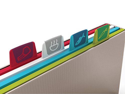 Farbcodiertes Schneidebrett-Set - 3