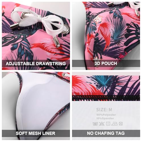 Arjen Kroos Men's Swim Briefs Sexy Bikini Swimwear Mens Funny Print Swimsuit Low Rise Swimming Briefs with Drawstring4