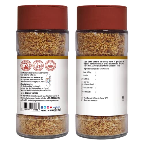 Image of Keya Garlic Granules, 55 g