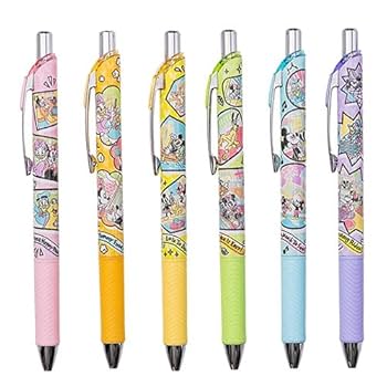 Amazon | ミッキー＆フレンズ ボールペンセット（エナージェル