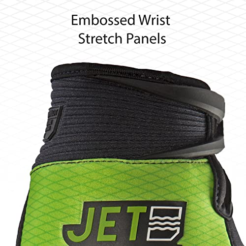 Jetpilot Hold Fast Short Finger PWC Gloves - High-Intensity Water Sports: Jet Skiing, Kayaking, Windsurfing, Kiteboarding, Sailing, Diving, Stand Up Paddle Boarding, Personal Water Craft - image 3
