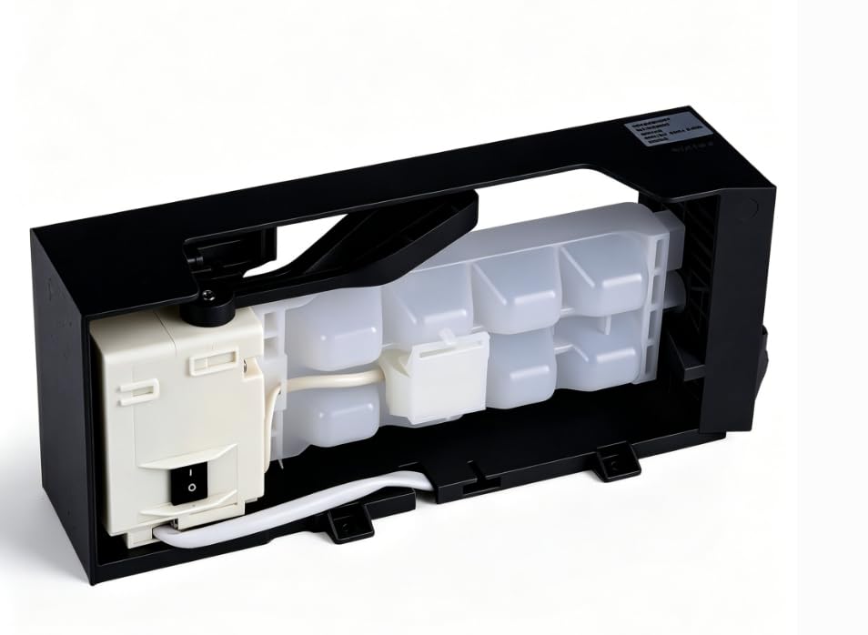 W11700250 W11359448 W11546935 W11633658 Ice Maker Assembly Compatible with Whirlpool Kenmore Amana Maytag Replaces AP7019172 Black