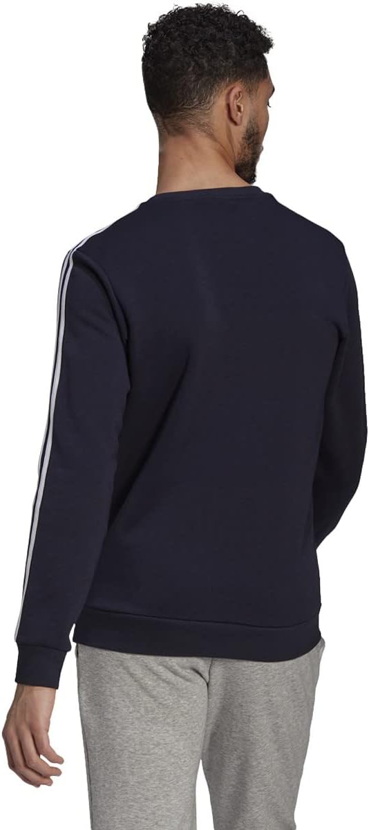 adidas mens Essentials Fleece 3-stripes Sweatshirt