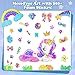 ManeFoodou Foil Fun - Unicorn No Mess Art for Kids, Craft Kits & Supplies, DIY Creative Activity, Travel Toys, Birthday Gifts for Ages 4, 5, 6, 7-12 (Unicorn)