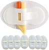 Catheter Stabilizer Leg Band Holder Breathable Catheter Fixing Sticker Stabilizer for Elderly Men and Women,10pcs