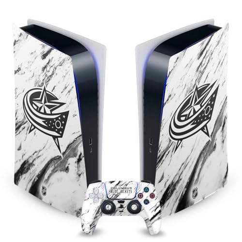 Autocollant NHL Columbus Blue Jackets pour console PS5 digitale et manette soirée gaming