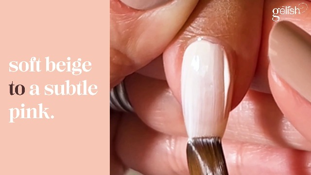 Amazon.com: Gelish Cream Gel Soak-Off Solid Gel Polish with Brush
