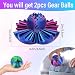 Imagen de Audasi Gear Ball Fidget 3D Printed Gear Sphere 2Pack Steampunk Whirling Wonder Juguetes Fidget Bola Sensorial Cubo Fidget Divertido Juguete Fidget Ansiedad y Estrés para Adultos y Niños Azul y Morado