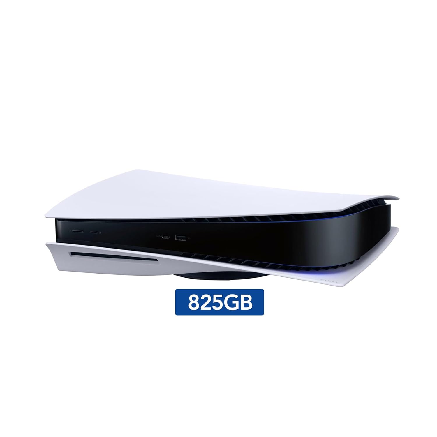 PlayStation 5 Disc Version with 825GB SSD Storage, Console Only - PS5 Gaming System, White (Renewed)