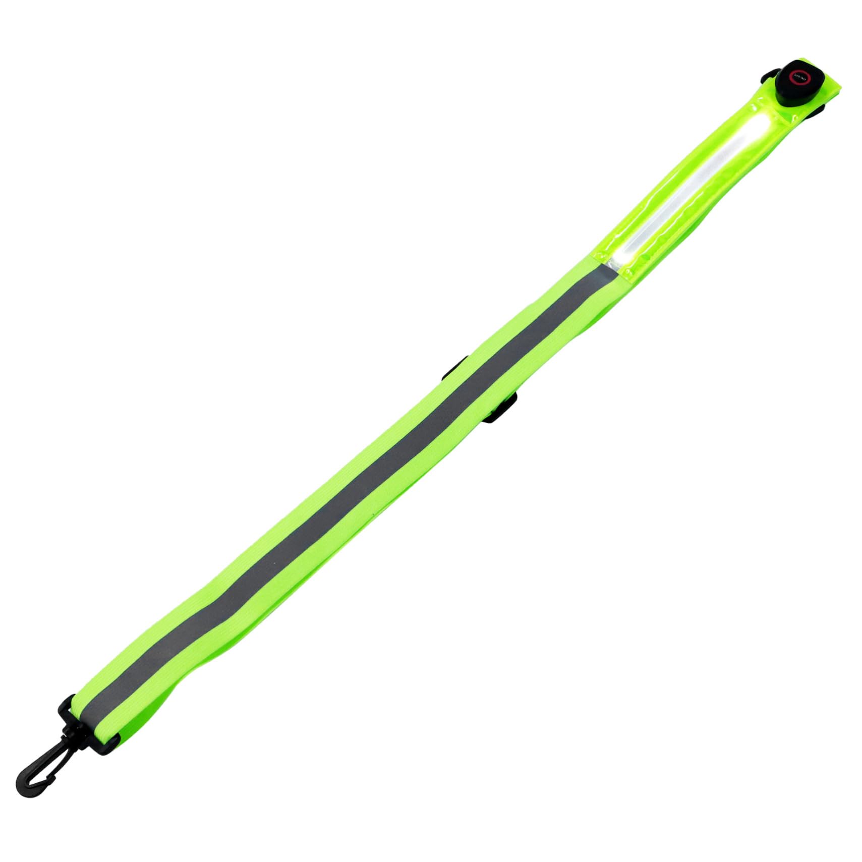 HEMOTON Ceinture Réfléchissante De Sécurité Nocturne Ceinture De Course Bandes Réfléchissantes pour Vélo Bracelets Brassard De Lumière De Course Ceinture Lumineuse Néon Lumières
