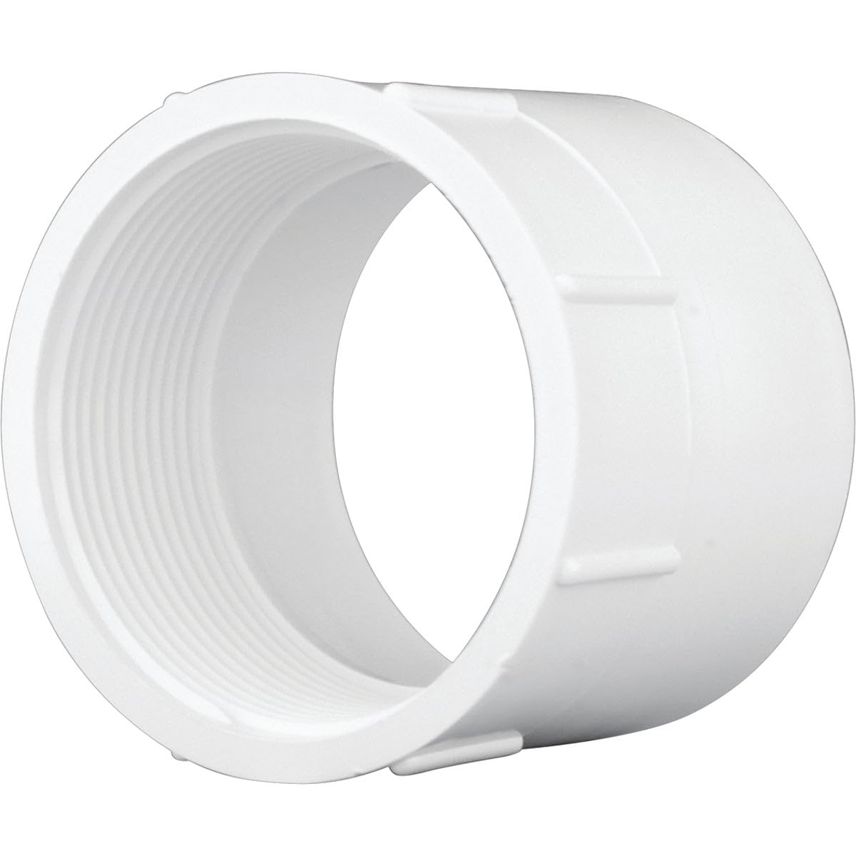 Charlotte Pipe 3 in. FPT x 3 in. Dia. Hub Pipe Adapter