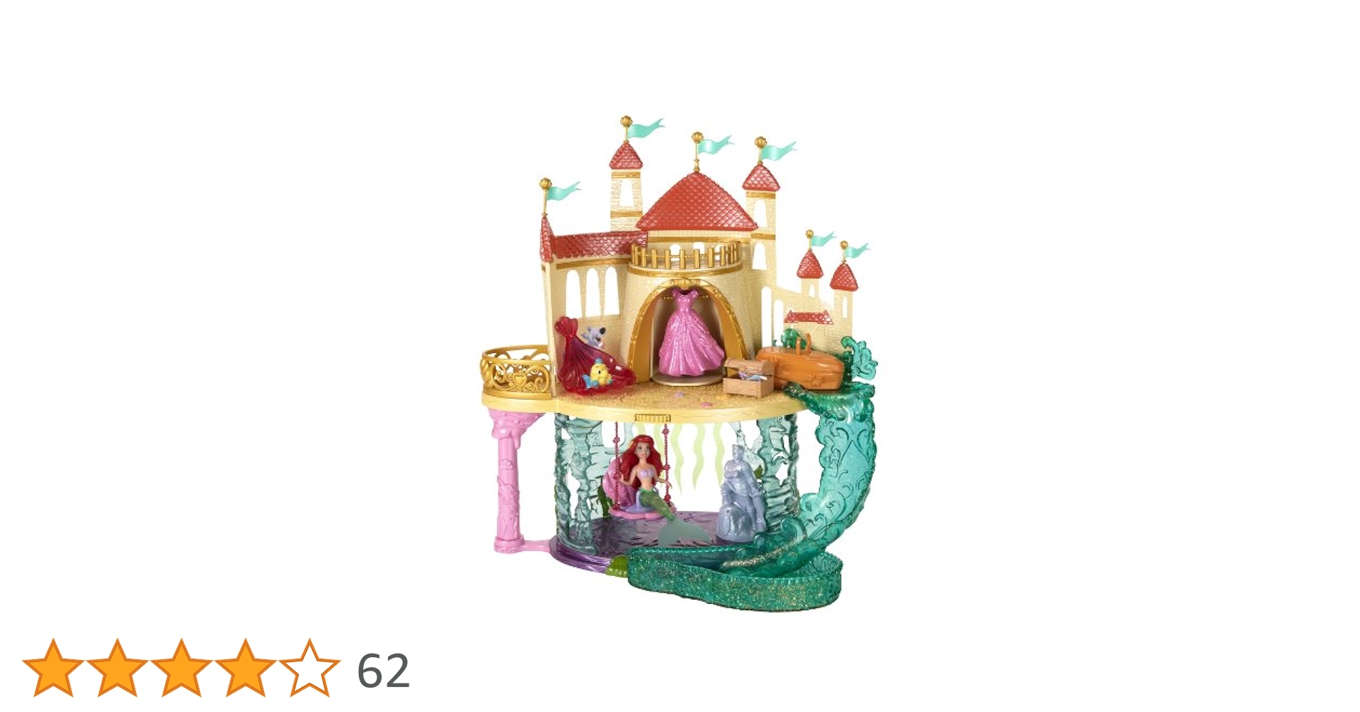 Amazon.co.jp: ディズニープリンセス アリエル すてきなお城