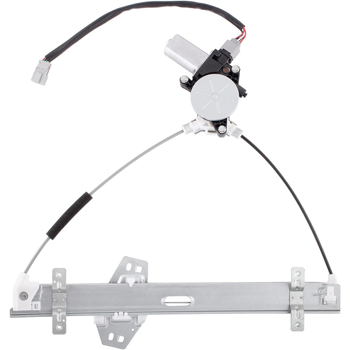 Front Left Driver Side Power Window Regulator with Motor for Honda Civic 2001-2005 (2 Door Coupe only, with 4 pin plug) 72250-S5P-A02