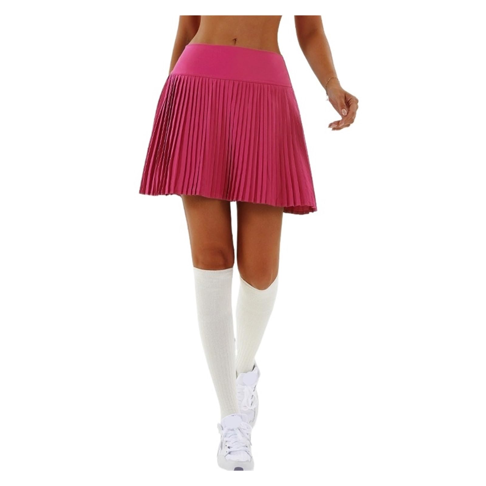 Gonne da Golf Gonne da Tennis plissettate Donna, Sportive, a Vita Alta, for Yoga, Fitness, Palestra, Golf, Aderenti, Larghe, minigonne Casual Elastiche