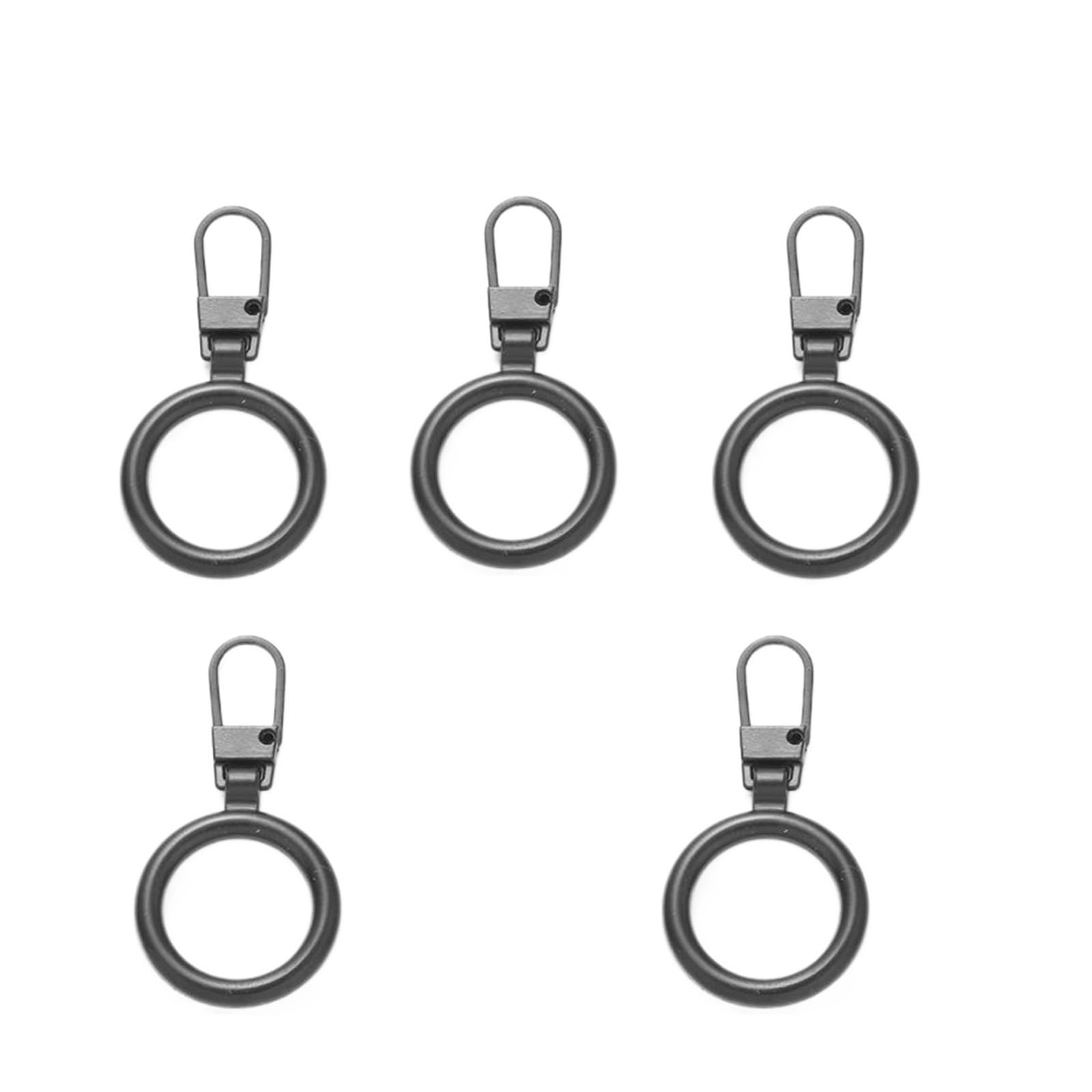 Pulls for Nylon Cewki zamki błyskawiczne metalowe 5 szt. Odpinany metalowy ściągacz do zamków błyskawicznych uniwersalny zestaw do natychmiastowej naprawy suwaków zamków błyskawicznych zestaw do napra