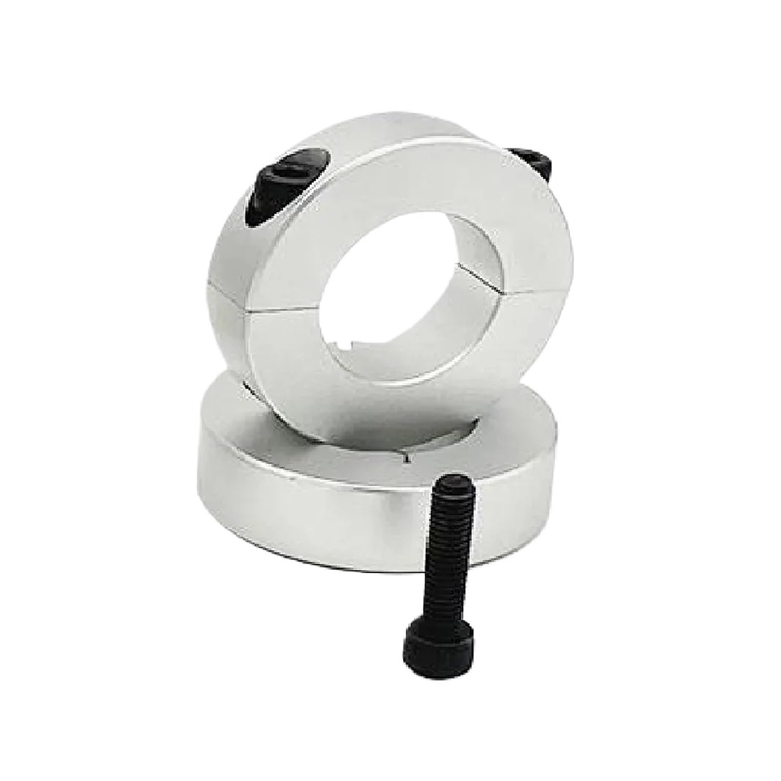 Double Split Clamp Shaft Collar Aluminum Alloy Fixed Ring(16mm)