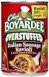 Chef Boyardee Overstuffed Italian Sausage Ravioli, 15 oz