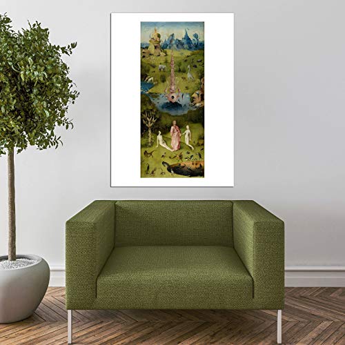 Affiche encadrée Hieronymus Bosch Garden of Eden grand format XL pour habiller un grand mur - 7