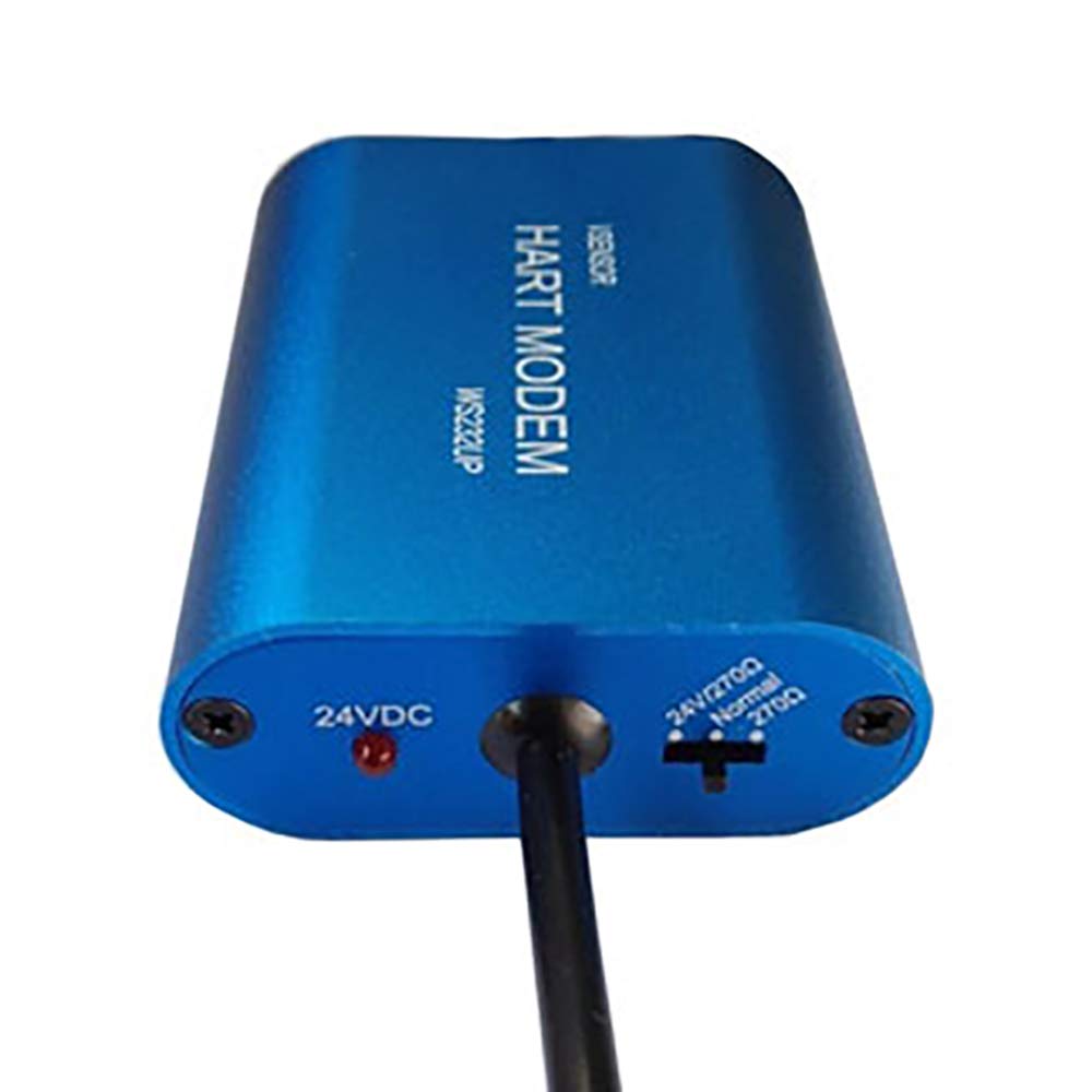 Toplionace Módem Hart USB, WS232UP Transmisor de Protocolo USB a Hart Comunicador Convertidor Hart con 24 VCC y Controlador de Temperatura de Resistencia de Bucle Incorporado