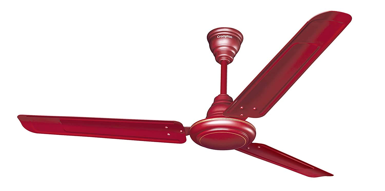 Crompton Alphabriz 75 Watts 48-inch Ceiling Fan (Brown) high speed
