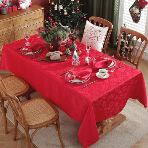 Servilletas de tela cuadradas navideñas Honellaty, pack de 4 miniatura 6