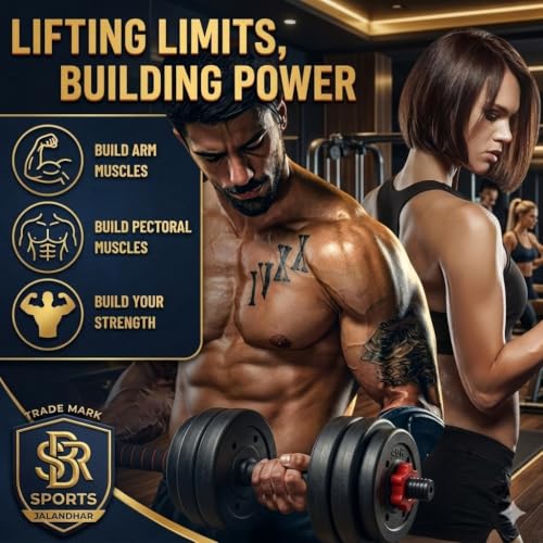 Image of SBR SPORTS`1 KG PVC WEIGHT PLATE PACK OF 2 PC, FITNESS WEIGHTS FOR HOME GYM EXERCISE FOR MEN & WOMEN DUMBBELL WEIGHT PLATES (1KG+1KG=2KG TOTAL)
