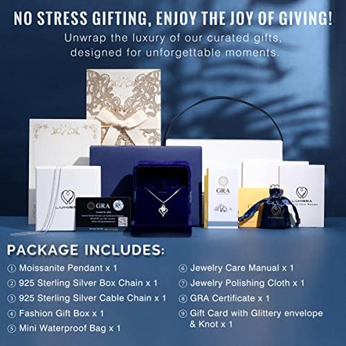 anniversary jewelry for wife moissanite pendant holiday gift