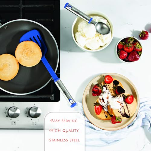Image of Kitchen Utensils Set 35 PCS Cooking Utensils Set, Nonstick and Heat Resistant Nylon Stainless Steel Silicone Spatula Set - Kitchen Gadgets Home Essentials Kitchen Accessories, Apartment Must Haves