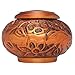 Mini Keepsake Urn • Miniature Funeral Cremation Urn fits Small Amount of Ashes • Copper Vines Model