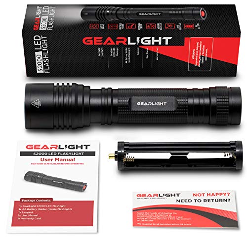 GearLight LED Flashlight S2000 2021 Review
