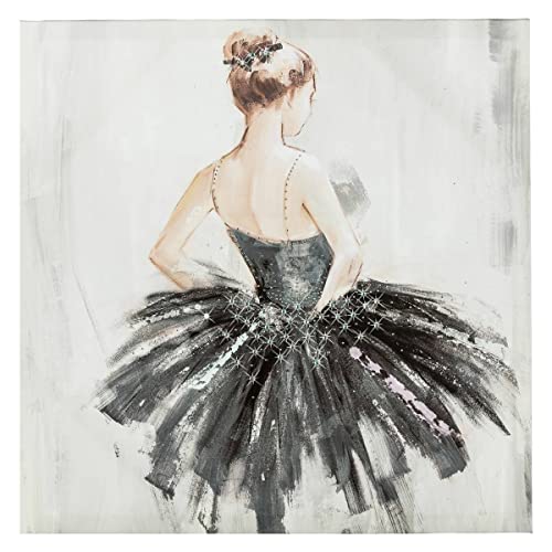 Atmosphera - Toile imprimée Danseuse 48x48 cm - Modèle 1