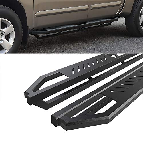 Estribos híbridos HD Ridez compatibles Nissan Titan 2004-2024 miniatura 4