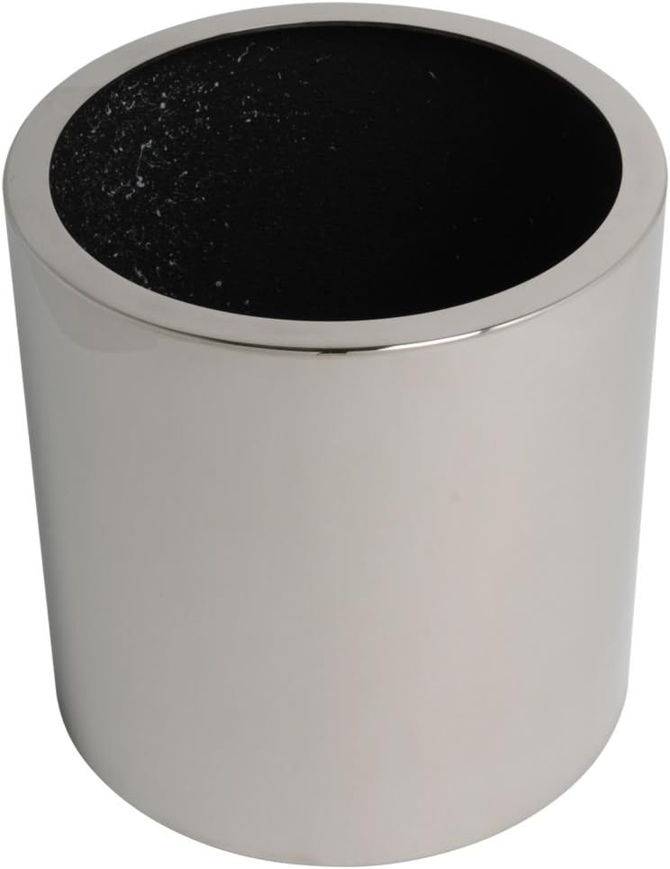 hydroflora 61412000 planter Value Line Cycle, diameter 30 cm, height 30 cm, V2A stainless steel, polished finish