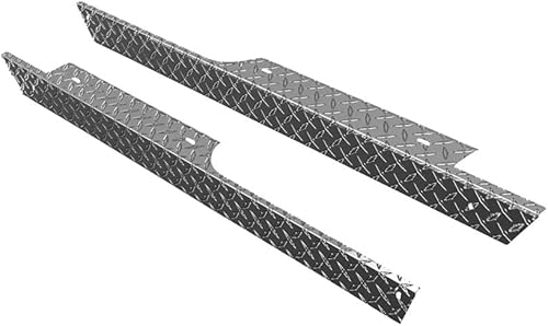 Hardcore Parts Panel basculante de placa de diamante de aluminio para carrito de golf EZGO TXT 1996-2013 juego de 2